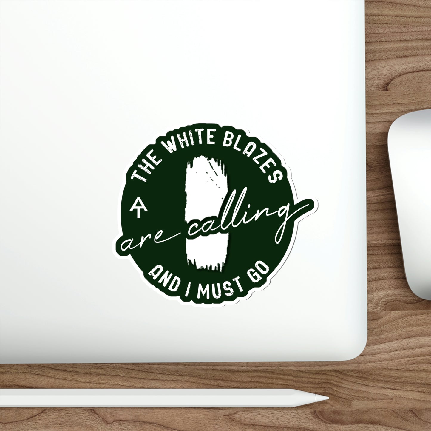 White Blazes Are Calling - Die-Cut Stickers