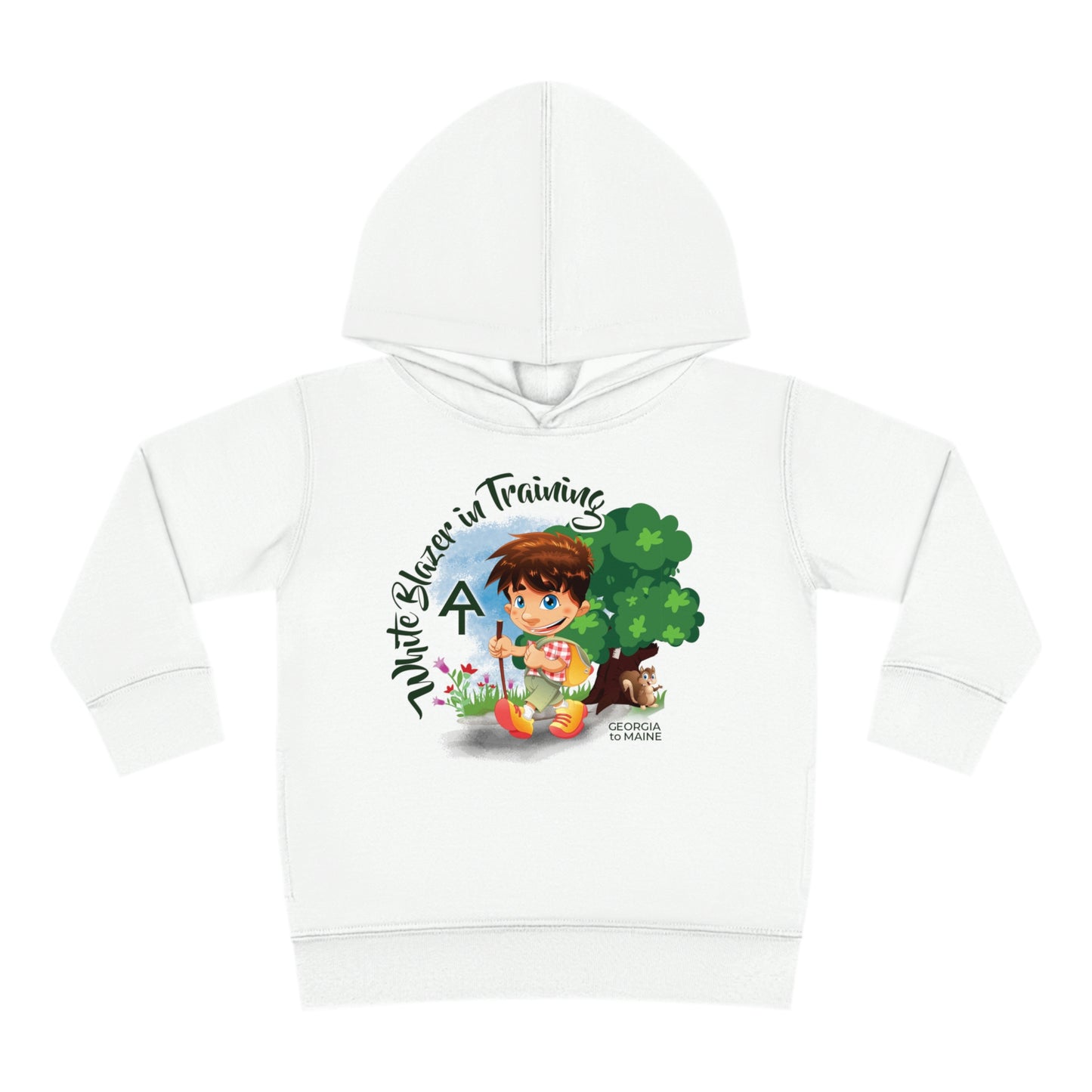 BOY White Blazer In Training - Toddler Pullover Hoodie